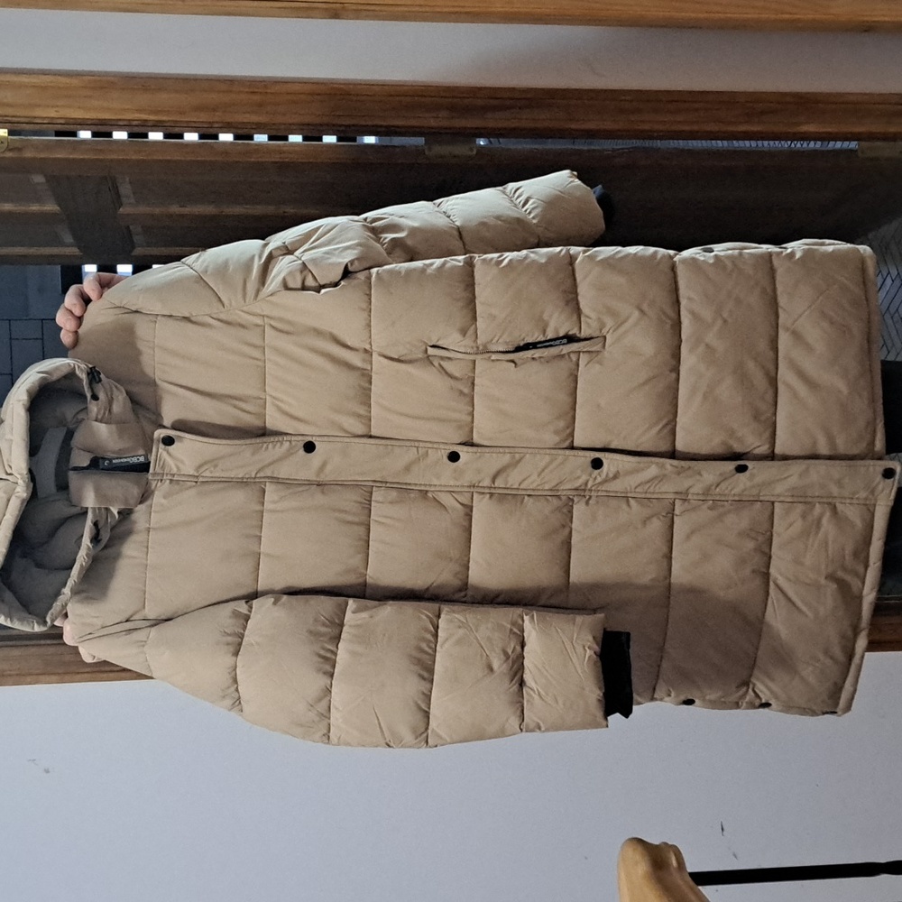 BCBG tan winter jacket